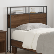 Opberghoofdbord 80 cm bruin eikenbewerkt hout
