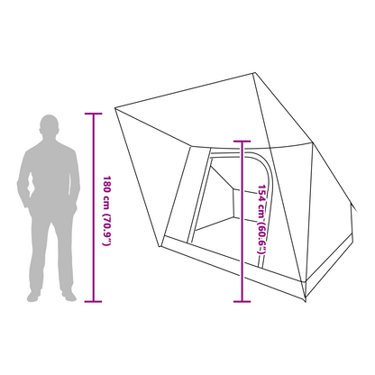 Tent Blauw 282 x 225 x 154 cm
