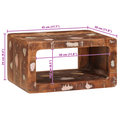 Nachtkastjes Massief hergebruikt hout