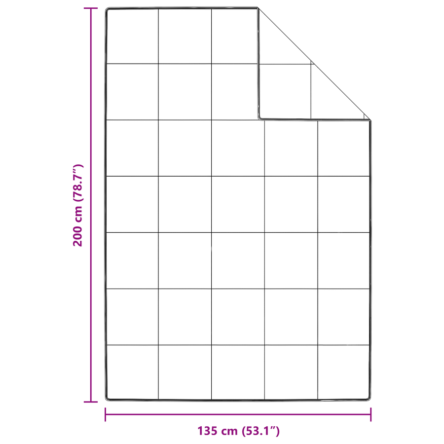 Dekens & Duvets Wit 135 x 200 cm Dons
