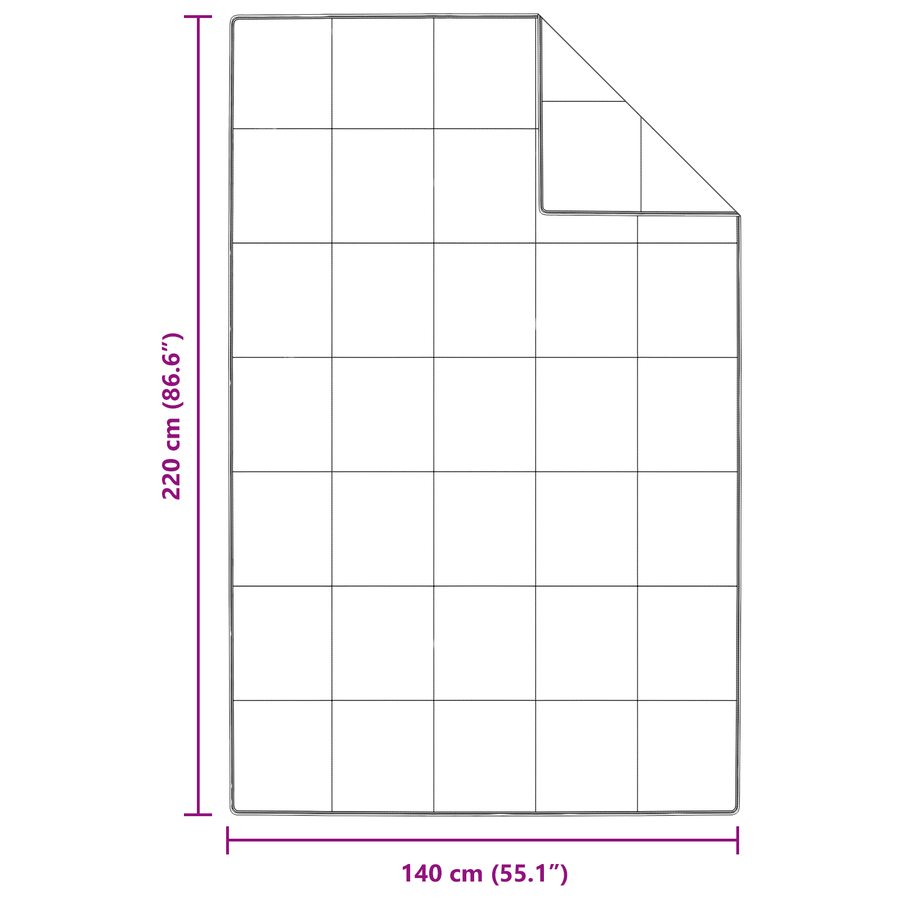 Dekens & Duvets Wit 140 x 220 cm Dons