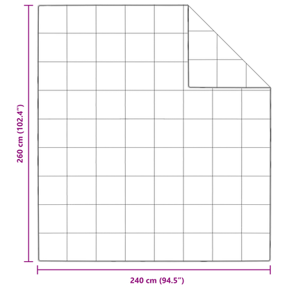 Dekens & Dekbedden Wit 240 x 260 cm Dons