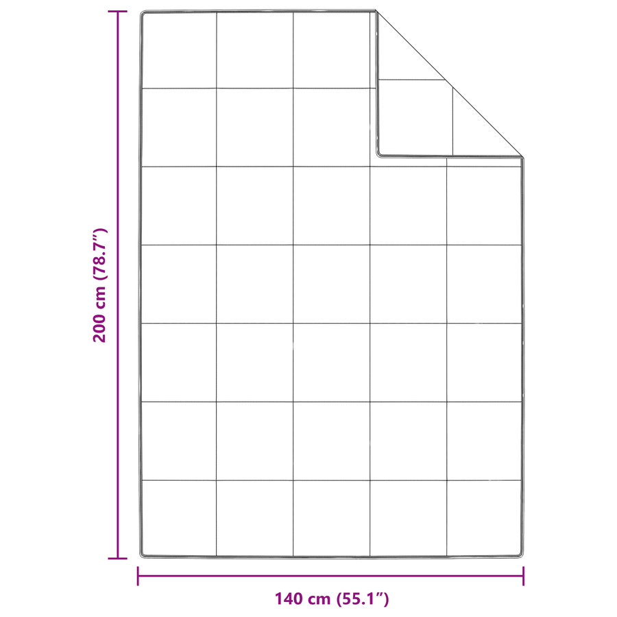 Dekens & Duvets Wit 140 x 200 cm Dons