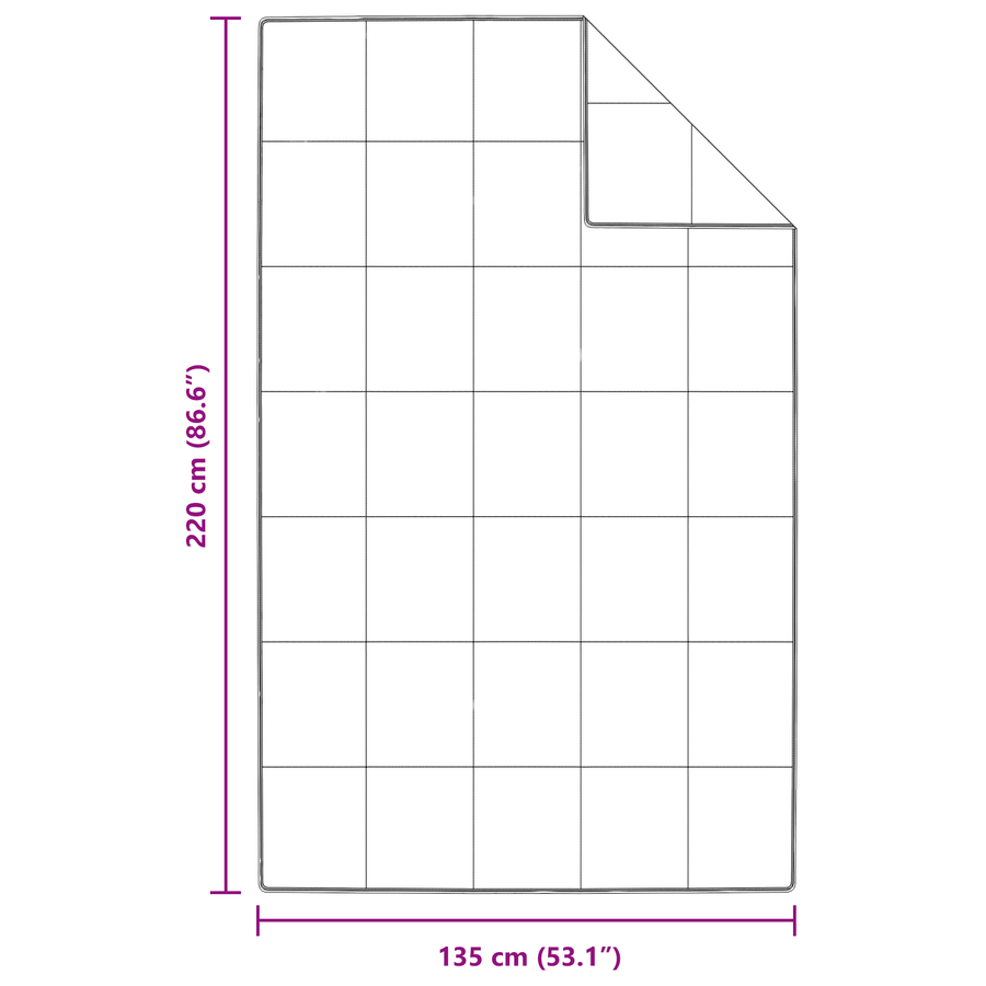 Dekens & Duvets Wit 135 x 220 cm Dons