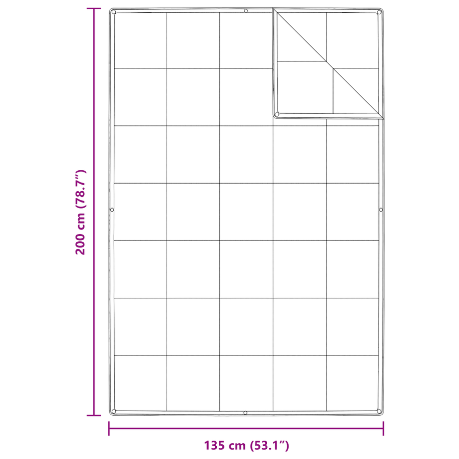 Dekens & Donsdekens Wit 135 x 200 cm Dons