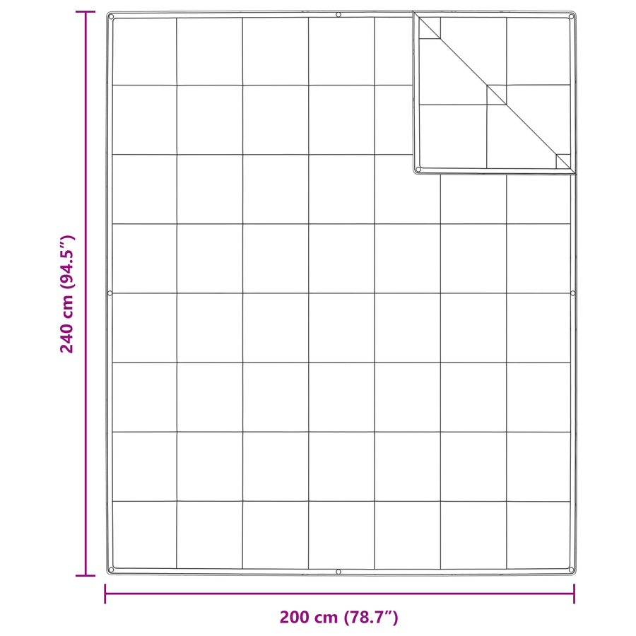 Dekens & Donsdekens Wit 240 x 200 cm Dons