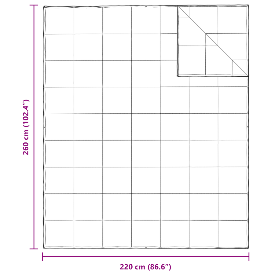 Dekens & Donsdekens Wit 260 x 220 cm Dons