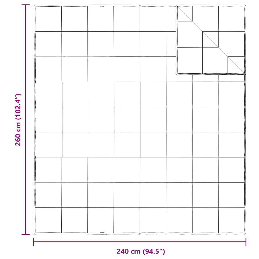 Dekens & Donsdekens Wit 240 x 260 cm Dons