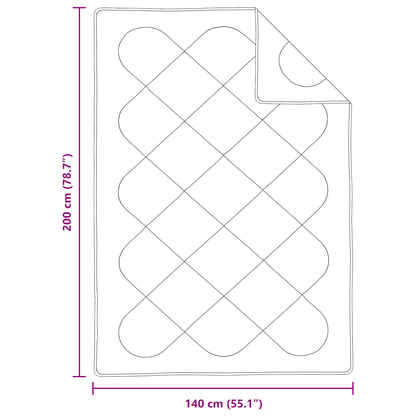 Dekens & Duvets Wit 140 x 200 cm Microvezel