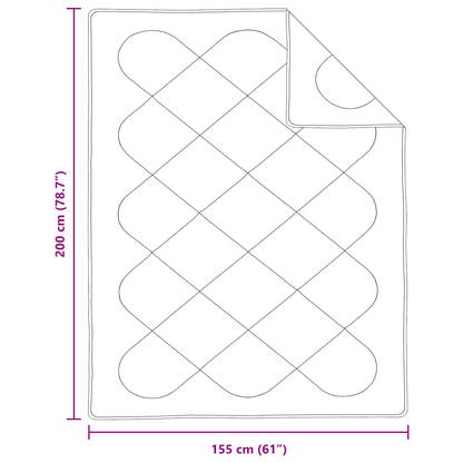 Dekens & Duvets Wit 155 x 200 cm Microvezel