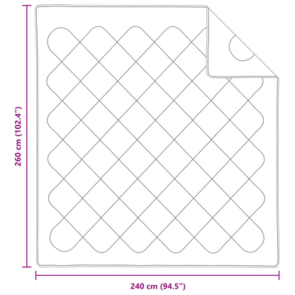 Dekens & Duvets Wit 240 x 260 cm Microvezel