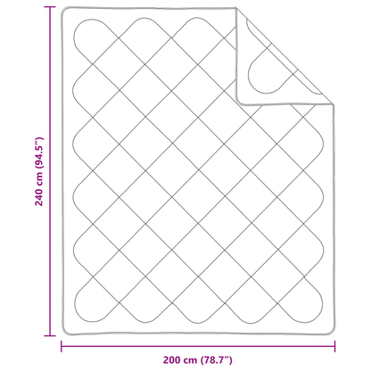 Dekens & Duvets Wit 240 x 200 cm Microvezel