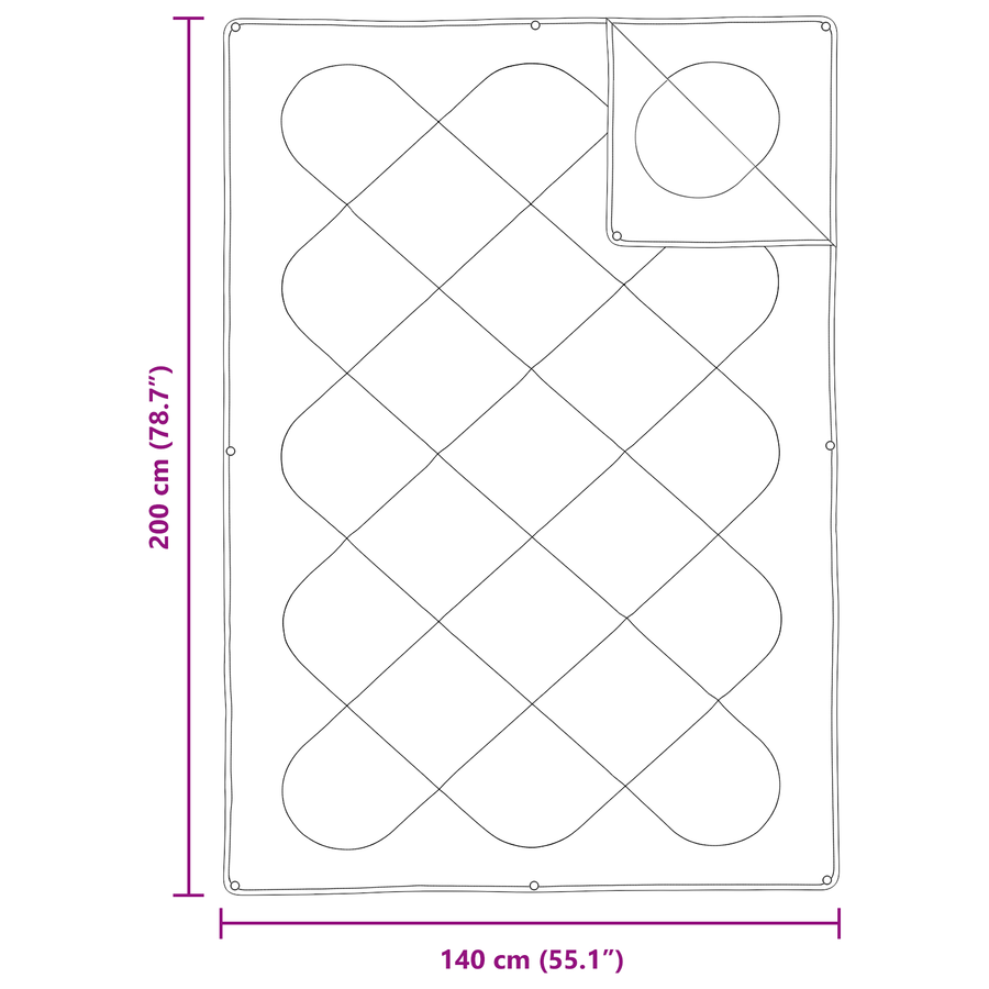 Dekens & Duvets Wit 140 x 200 cm Microvezel