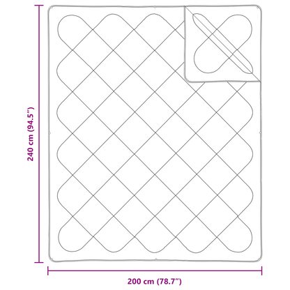 Dekens & Duvets Wit 240 x 200 cm Microvezel