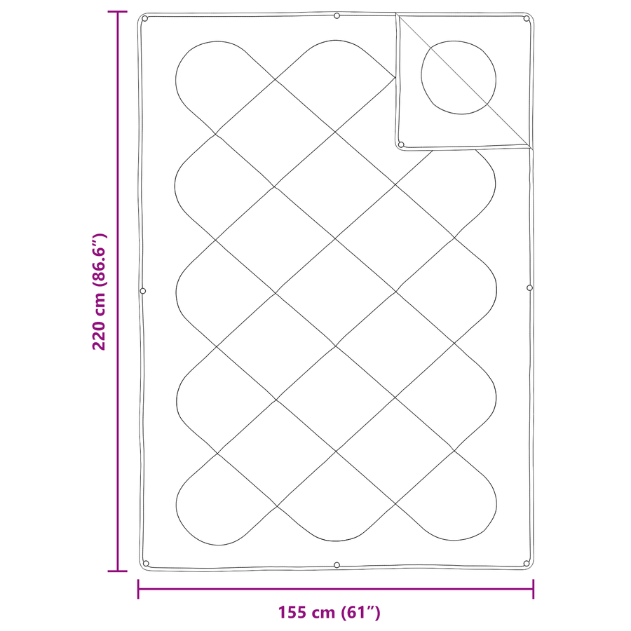 Dekens & Duvets Wit 155 x 220 cm Microvezel