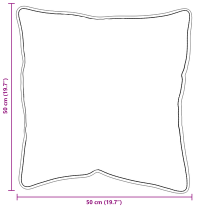 Hoofdkussen Wit 50 x 50 cm 85gsm 100% polyester