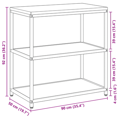 Keuken opslag plank Zilver 60 x 50 x 92 cm Roestvrijstaal