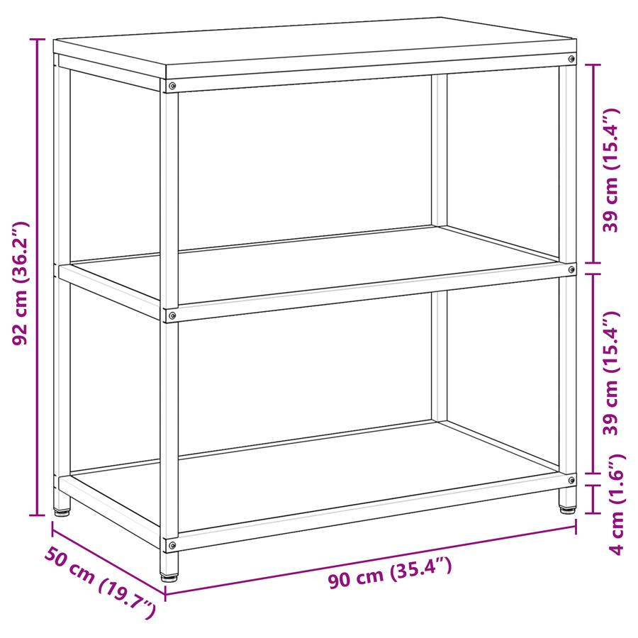 Keuken opslag plank Zilver 60 x 50 x 92 cm Roestvrijstaal