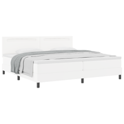 Boxspringbed 200x200 cm grijs met matras