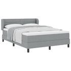 Boxspringbed 140x190 cm lichtgrijs
