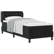 Boxspringbed 80x200 cm zwart fluweel