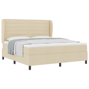 Boxspring bed 180x200 cm crème met matras