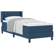 Boxspringbed 80x200 cm blauw met matras