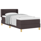 Boxspringbed 190x90 cm donkerbruin