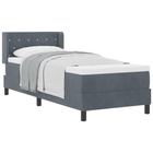 Boxspringbed 80x200 cm donkergrijs