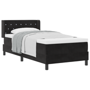 Boxspringbed met matras 90x190 cm zwart