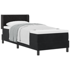 Boxspringbed met matras 80x200 cm zwart