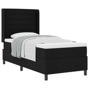 Boxspring bed 90x190 cm zwart met matras