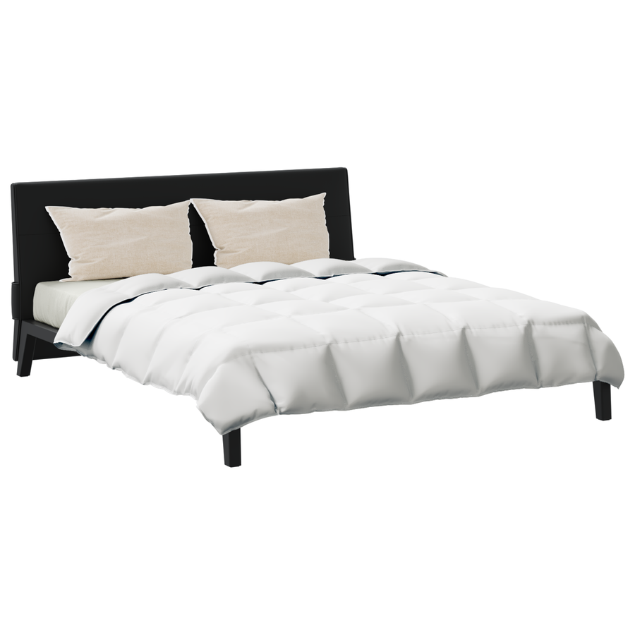 Dekbed Anders met kussen 3 pcs Wit 260 x 220 cm Dons