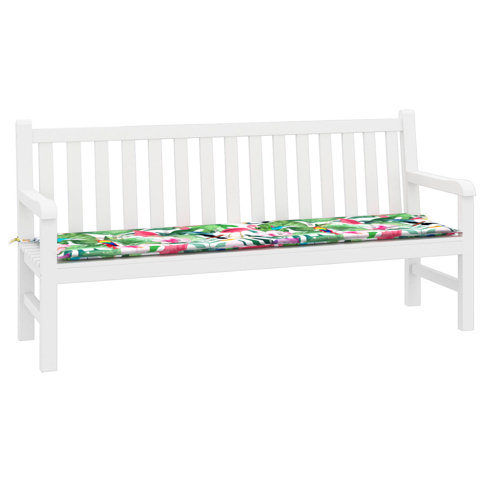 Tuinbankkussen 180x50x4 cm oxford stof meerkleurig