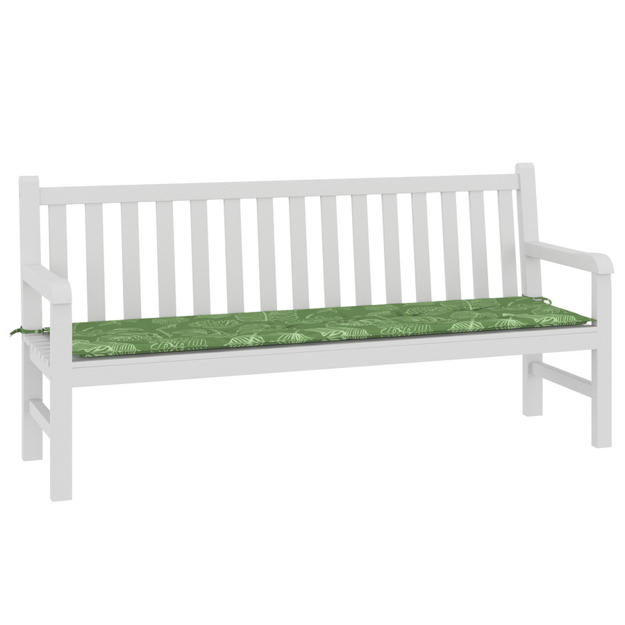 Tuinbankkussen 180x50x4 cm baldpatroon oxford stof