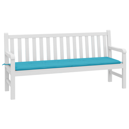 Tuin Bank Kussen - Turquoise, 180x50x4 cm, Oxford Stof