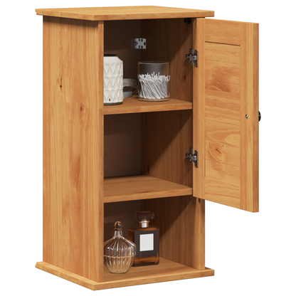 Wand Gemonteerde Badkamerkast Honingbruin 37 x 34 x 71.5 cm