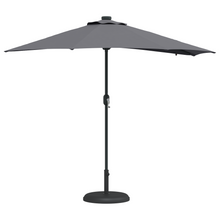 Tuinparasol Antraciet 294 x 150 x 223 cm Stof