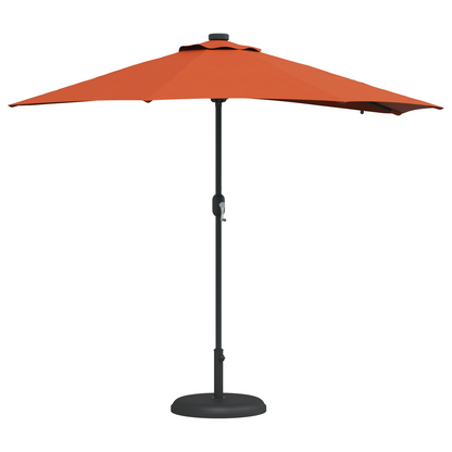 Tuinparasol Terracotta 294 x 150 x 223 cm Stof
