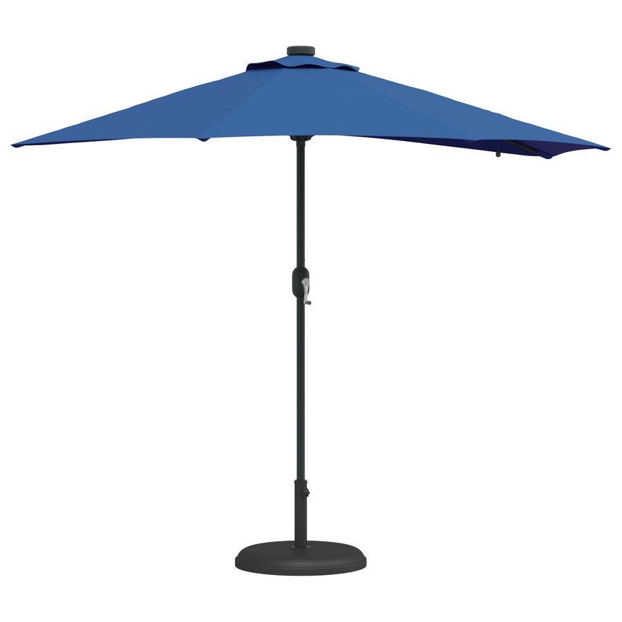 Tuinparasol Blauw 294 x 150 x 223 cm Stof