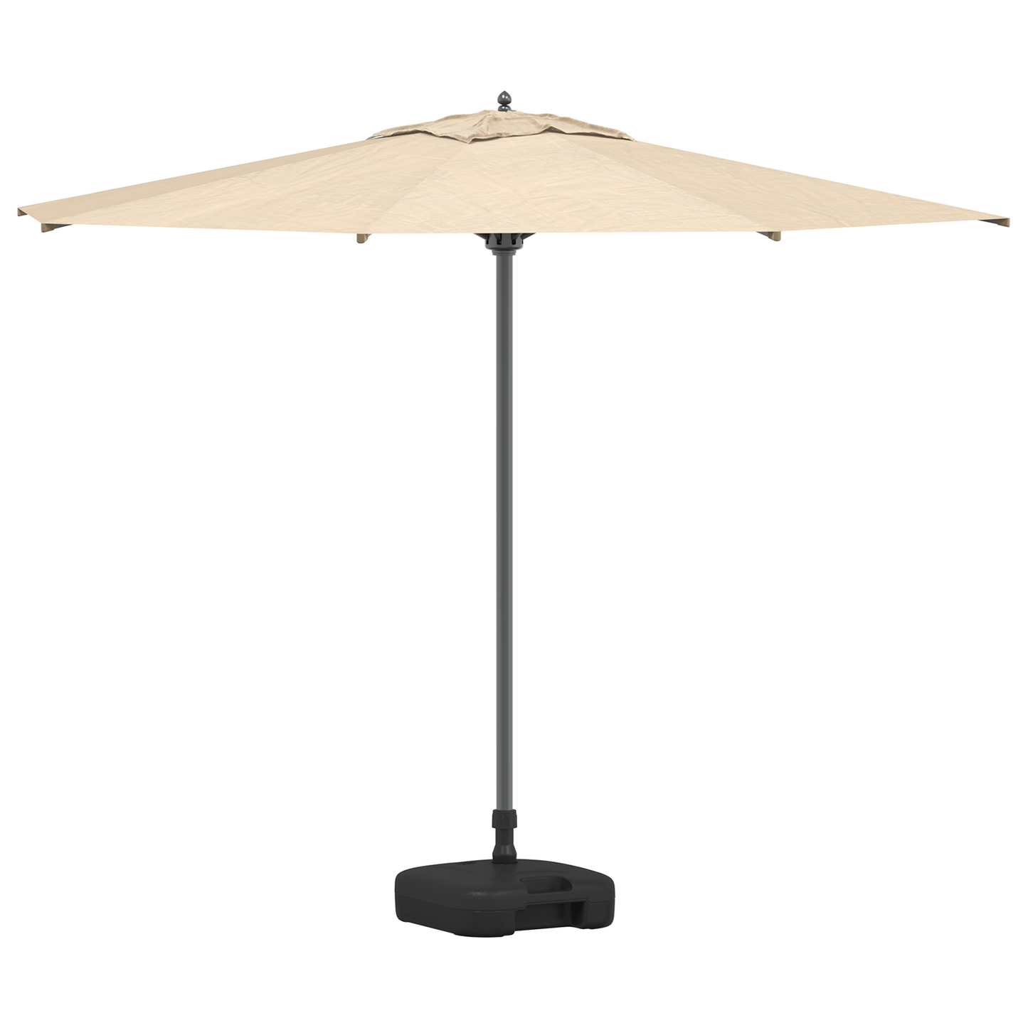Parasolvoet 28 kg met zand of 24 L water