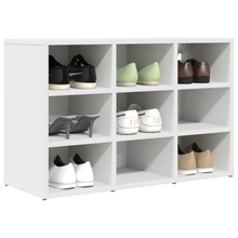 Schoenenkast met plank met opslag Wit 52.5 x 30 x 50 cm Bewerkt hout