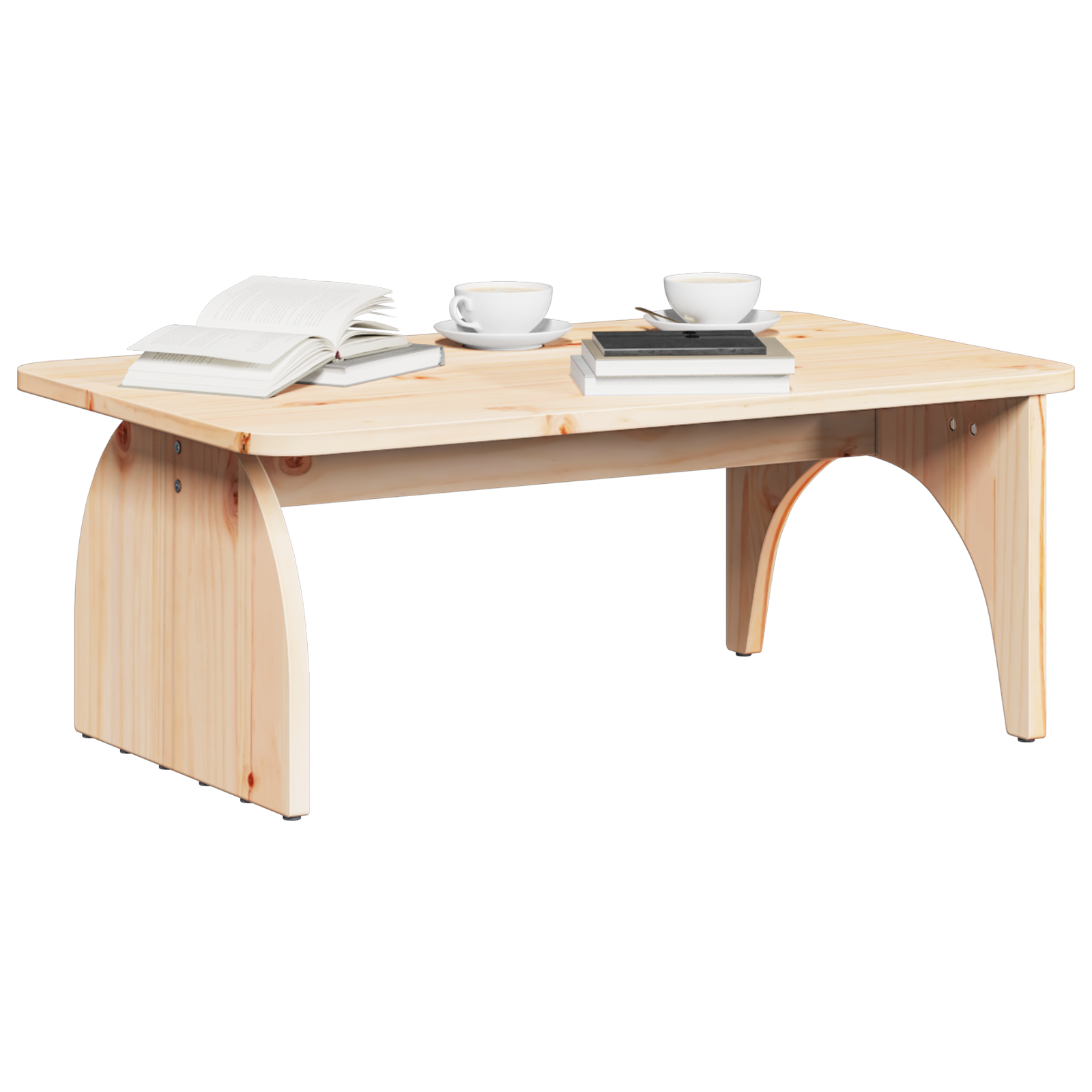 Salontafel Natuurlijk 80 x 50 x 31 cm Massief grenenhout
