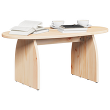 Salontafel Natuurlijk 80 x 40 x 35 cm Massief grenenhout