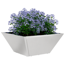 Tuin Kom Planten 5 stuks 35x35x15 cm RVS