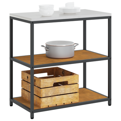 Keuken opslag plank Roestig 60 x 50 x 92 cm Verweerd staal