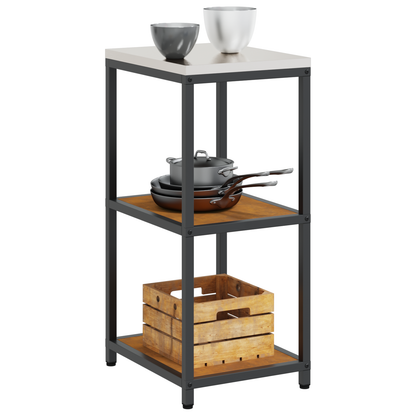 Keuken opslag plank Roestig 60 x 50 x 92 cm Verweerd staal