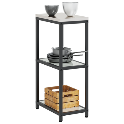 Keuken opslag plank Zilver 60 x 50 x 92 cm Gegalvaniseerd staal