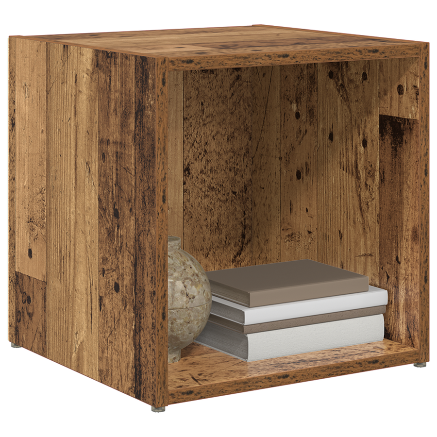 TV-kasten 4 stuks Oud hout 37x35x37 cm Houtwerk