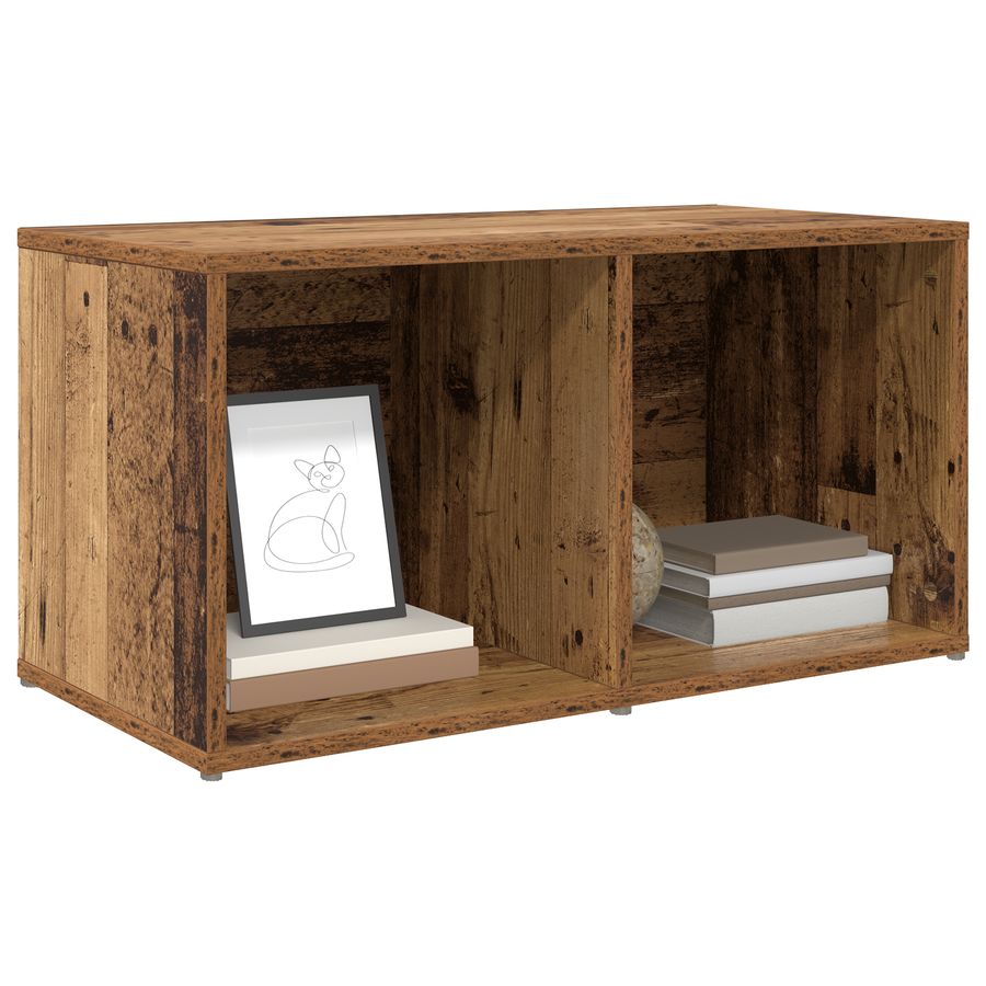 TV-kast met opslag Oud hout Bewerkt hout